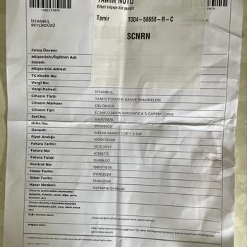 Beylikdüzü Media Markt'ın Garantili Cihazı Tamir Edememesi!