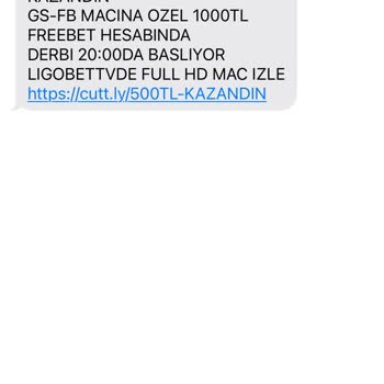 Vodafone Mesajları: Bahis Sitelerinden Gelen Rahatsız Edici Mesajlar
