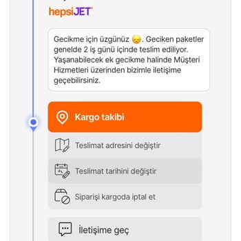 hepsiJET Muammaya Dönüşen Teslimat