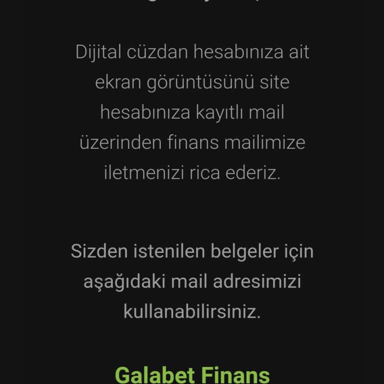 Galabet Bahis Sitesinde Yaşanan Çekim Sorunu Ve Destek Ekibi Problemi