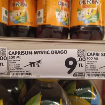 Şok Market Etiket Ve Kasa Fiyatının Aynı Olmaması