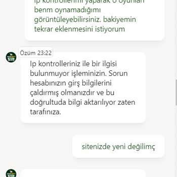 Jojobet Hesabımda Yetkisiz İşlem Ve Yetersiz Destek