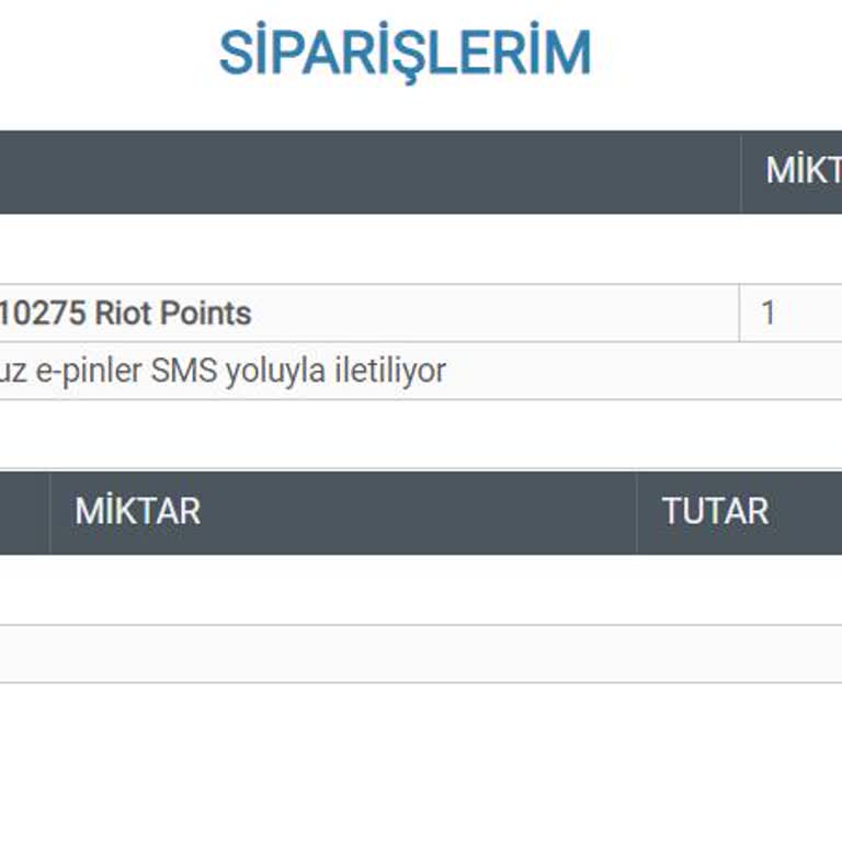 Epin.com.tr'den Satın Alınan Ürün Teslim Edilmedi