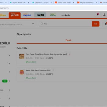 Migros Yemek Migros İndirim Kodu Tanımlanmadı.