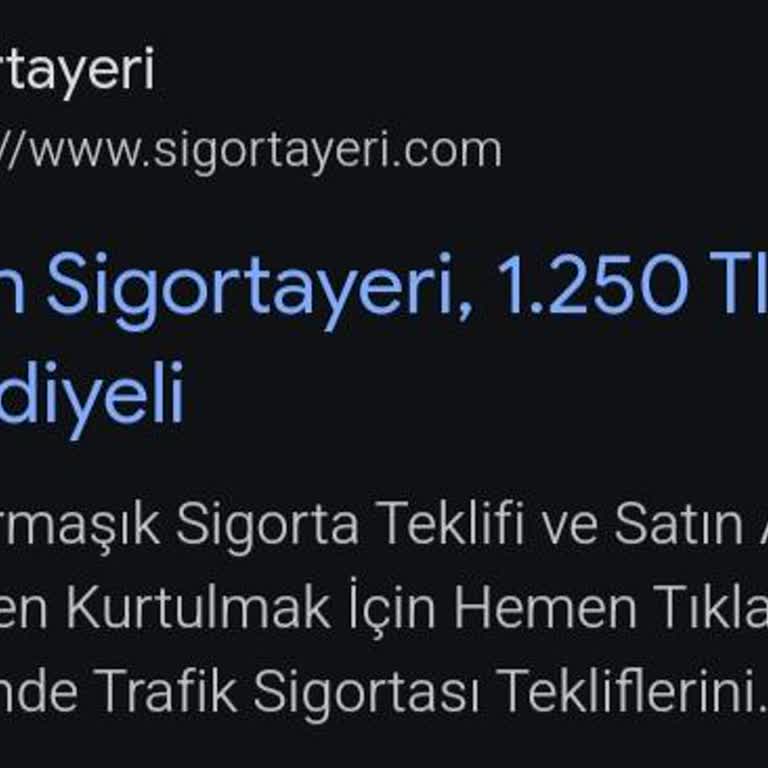 Sigortayeri Migros Market Çeki Gelmedi
