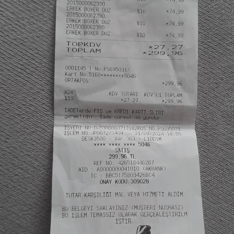 Beykoz Paşabahçe Tedi Mağazası Değişim Sorunu