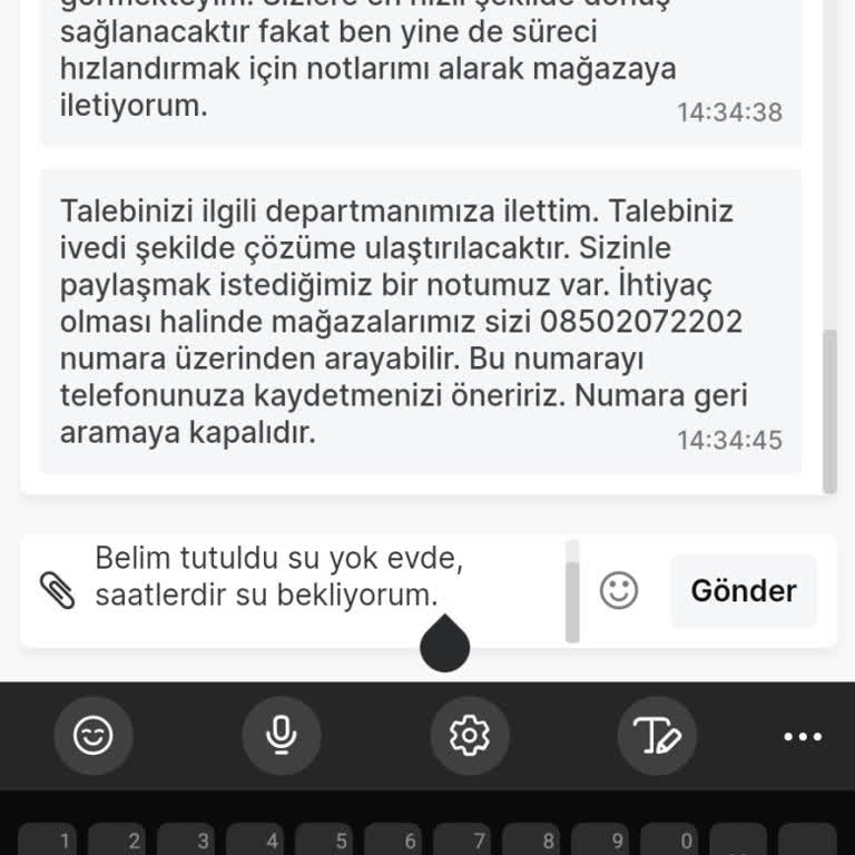 Migros Teslim Edilmeyen Eksik Ürün