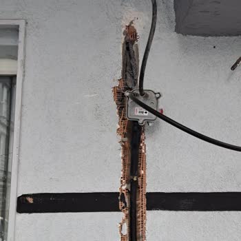 Kablo TV Ana Hat Kablosu Arıza Sonrası Açıkta Bırakılması
