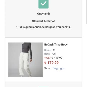 Fashfed Beyyoglu 16 Gündür Ürünümü Göndermiyor