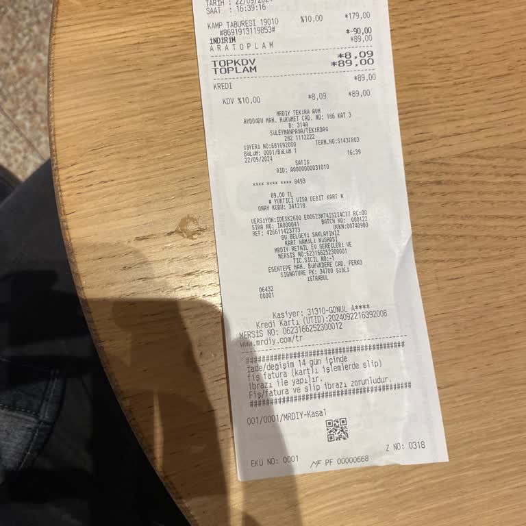 Mr.Dıy İndirimli Ürün Etiketi Ve Kasadaki Fiyat Farkı