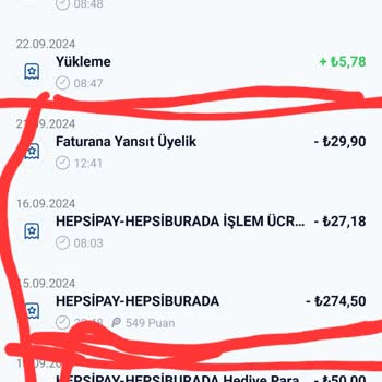 Paycell Puanlarıyla Yapılan İşlemde Haksız Kesinti