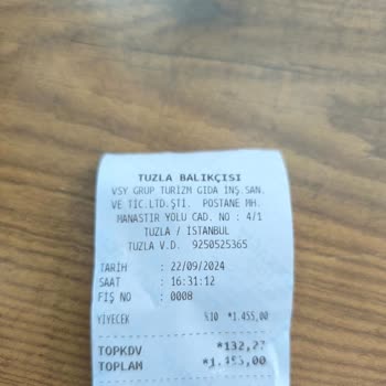 Tuzla Balıkçısı Balıklar Soğuk, Garsonlar İlgisiz: Tuzla Balıkçısında Hayal Kırıklığı