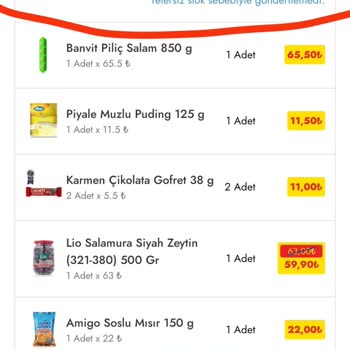 Cepte Şok Ve Mağaza MEMNUNİYETSİZLİK/ŞİKAYET