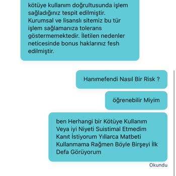 Matbetin Haksız Yere Yaptığı Muamele
