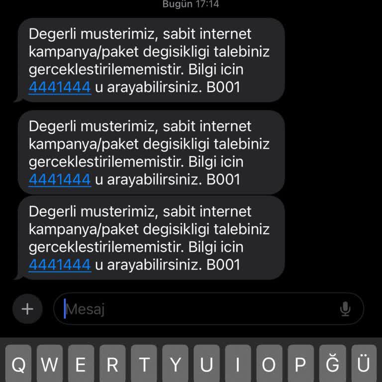 Türk Telekom Taahhüt Yenileyememe Ve İnternet Hizmeti Alamama