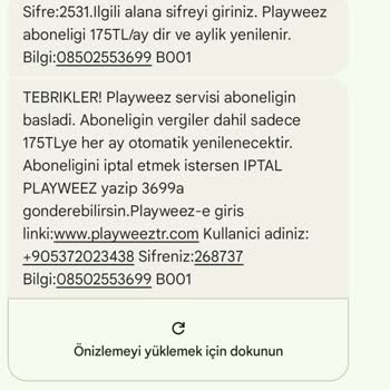 Playweez Cayma İptal Etme