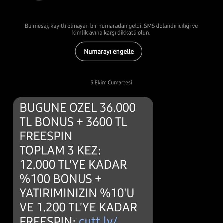 Onwin SMS Freespın Şikayet