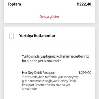 Yanlış Yurt Dışı Kullanım Ücreti ve İlgisiz Müşteri Hizmetleri