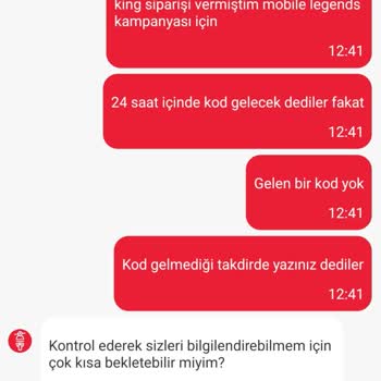 Tıkla Gelsin Burger King Kampanya Mobile Legends Kampanya Sorunu