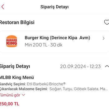 Tıkla Gelsin Burger King Kampanya Mobile Legends Kampanya Sorunu