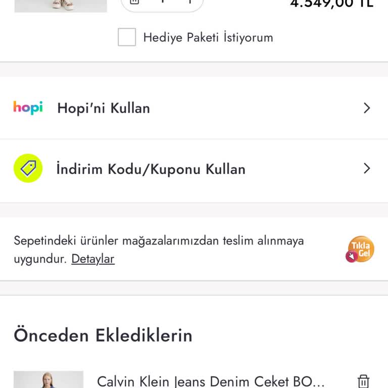 Boyner Çark 2500 TL Üstü %40 İndirim Sorun