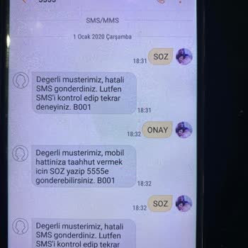 Türk Telekom'a Yeni Geç Faturalı Hat Yanlış Tarife Uygulanması