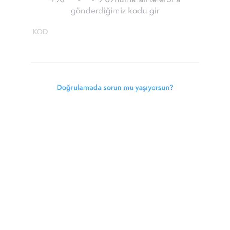 Snapchat Telefon Numaram Değişti Ve Onay Kodu Gelmiyor