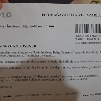 Pumadan Aldığım Ayakkabı Ayağımı Vurmasına Rağmen Kabul Edilmedi