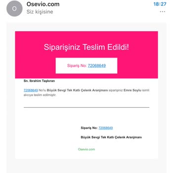 Osevio.com Beklentilerin Altında Kalan Çiçek Gönderimi
