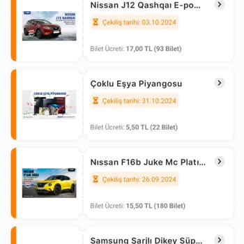 Aldığım Migros Çekiliş Bilet Sayısındaki Eksilme