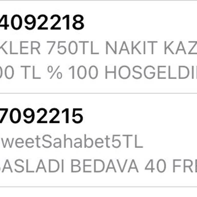 Vodafone'dan Gelen Bahis Mesajlarıyla Mücadele