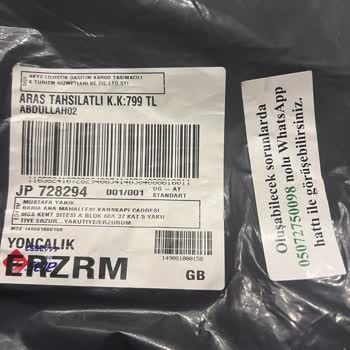 Akyz Lojistik Dağıtım Yanlış Ürün Gönderimi Ve İade Talebi