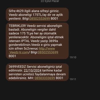 Veedz-tr.com Veedz Abonelik Ücreti