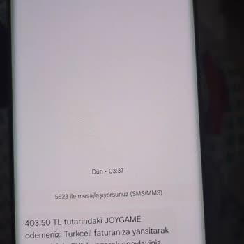 İzinsiz İnternet Alışveriş Limiti ve Yüksek Fatura Problemi