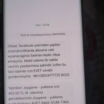 İzinsiz İnternet Alışveriş Limiti ve Yüksek Fatura Problemi