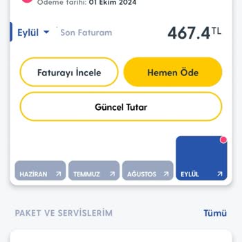 Paycell Turkcell Faturama Yanlış Ücret Yansıması