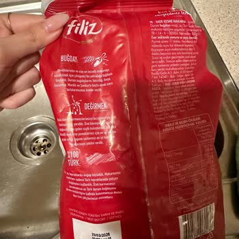 Filiz Makarna İçerisinden Çıkan Böcek Sorunu