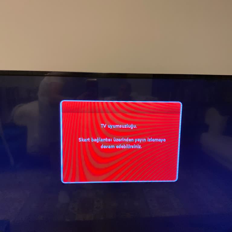 Digiturk TV Uyumsuzluğu Hatası