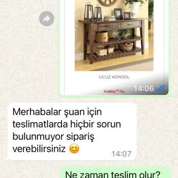 Geyik Mobilya G**** Mobilya Teslim Edilmeyen Mobilya