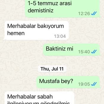 Geyik Mobilya G**** Mobilya Teslim Edilmeyen Mobilya
