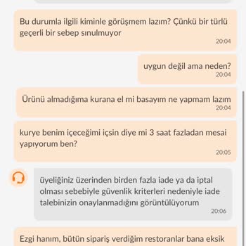 Trendyol Eksik Sipariş Ve İade Sorunu