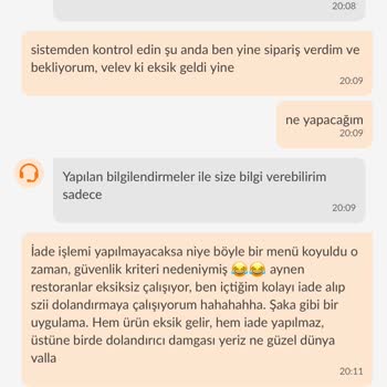 Trendyol Eksik Sipariş Ve İade Sorunu