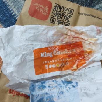 Burger King Flyinn Yanlış Ürün Gönderimi