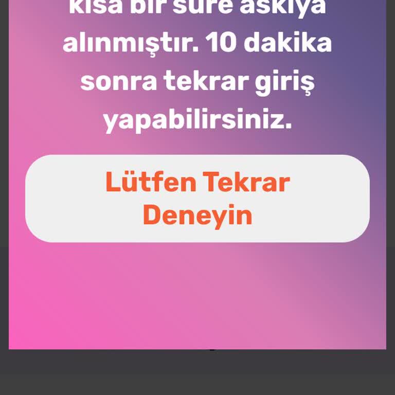 Gratis Üyeliğime Giriş Yapamıyorum