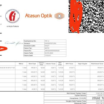Atasun Optik'e Verdiğimiz Bir Sipariş Yaşadığımız Bin Pişmanlık