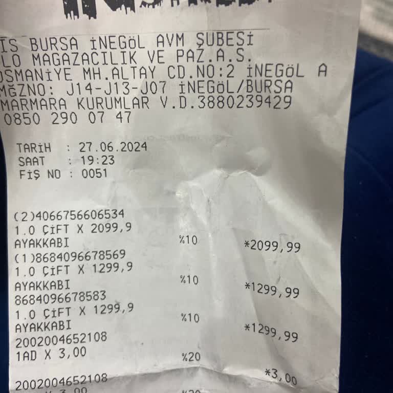 In Street Spor Ayakkabı Dikiş Sökülmesi