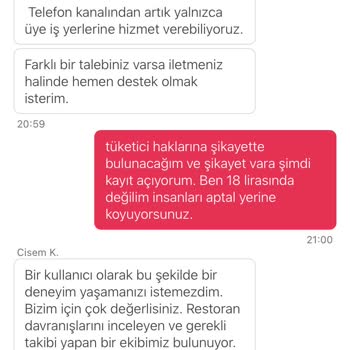 Yemek Sepeti Üzerinden Burger King Siparişim Eksik Gelmedi.