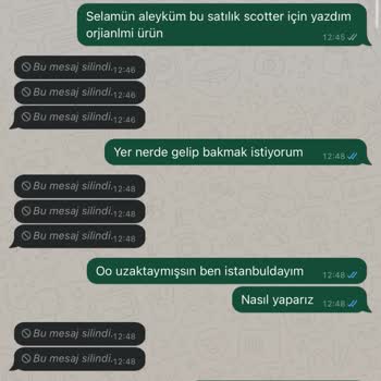 İdil Baby Letgo Üzerinden Yanıltıcı Scooter Satışı