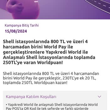 Yapı Kredi Akaryakıt Kampanyası Puan Sorunu