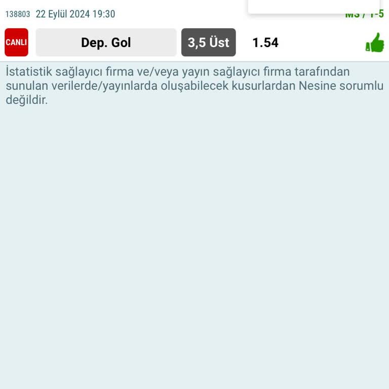 Nesine.com İptal/iade Tutarı